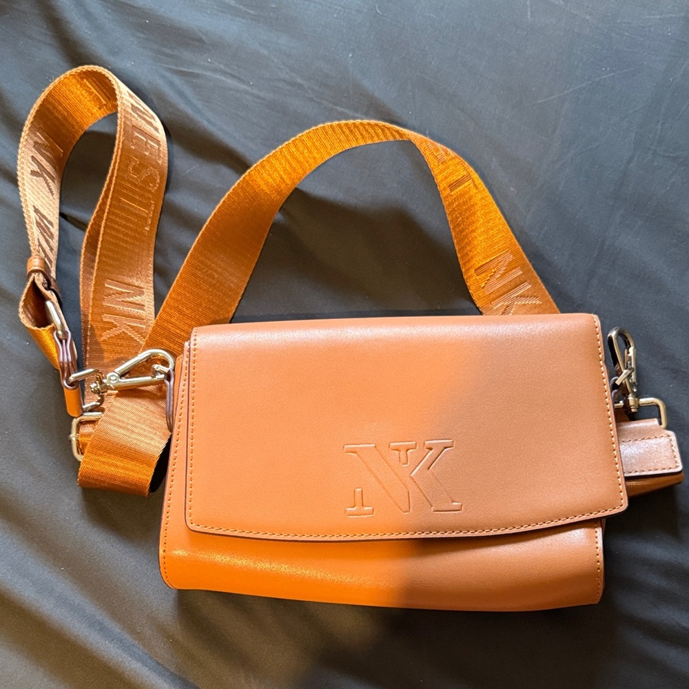 NK West Tan Crossbody Bag